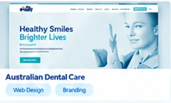 Healthcare Website project example